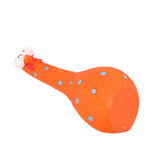 Chicken Statue Long Neck Microlandschaft Hand Crafted Resin Animal Garden Statues for Garden Yard Art DecorationOrange - Extra Image