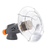 Portable Outdoor Heater Strong Heat Power Prevent Burns Fire Adjustable Auxiliary Igniter Butane Camping Stove - Front View