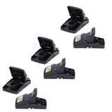 6Pcs Mouse Traps Plastic Material High Sensitivity Touchless Design Safe Reusable Rat Catcher Trapping Tool