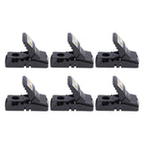 6Pcs Mouse Traps Plastic Material High Sensitivity Touchless Design Safe Reusable Rat Catcher Trapping Tool - Top-Down View