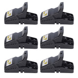 6Pcs Mouse Traps Plastic Material High Sensitivity Touchless Design Safe Reusable Rat Catcher Trapping Tool - Close-Up Angle
