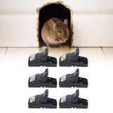 6Pcs Mouse Traps Plastic Material High Sensitivity Touchless Design Safe Reusable Rat Catcher Trapping Tool - Extra Image