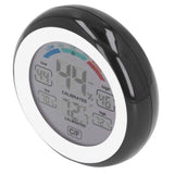 Indoor Outdoor Thermometer Hygrometer Round Touch Screen Wireless Electronic Temperature Humidity Meter with LCD - Extra Image