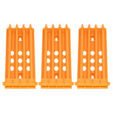 3Pcs Pigeons Foot Rings Frame 4 Column Independent Save Space Racing Pigeons Supplier Foot Place for Pigeons FarmYellow