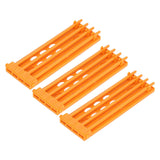 3Pcs Pigeons Foot Rings Frame 4 Column Independent Save Space Racing Pigeons Supplier Foot Place for Pigeons FarmYellow - Extra Image