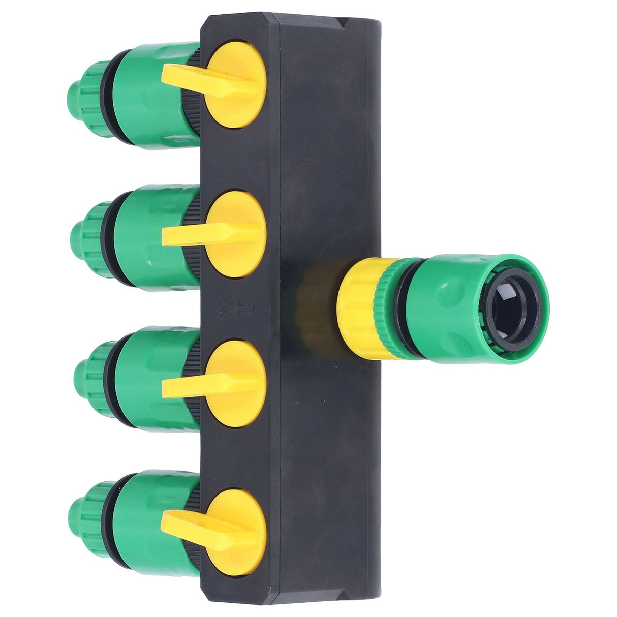 Water Hose Splitter ABS Material 4 Way Stainless Durable Garden Irrigation Faucet Splitter for Patio Farm