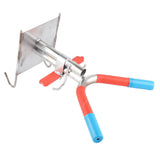 Pig Castration Rack Tools Double Hook Suspension Stainless Steel Simple Convenient Operation Pig Castration Frame - Front View