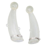 Cattle Horn Protective Cover Heat Resistant Easy Wear Comfortable Silica Gel Material Cow Horn Protective Cover - Low Angle