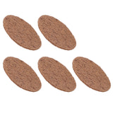 5pcs Bird Eggs Mat Reed Leaves Material Wear Resistance Soft Comfortable Bird Nesting Pads for Small Furry Pets - Close-Up Angle