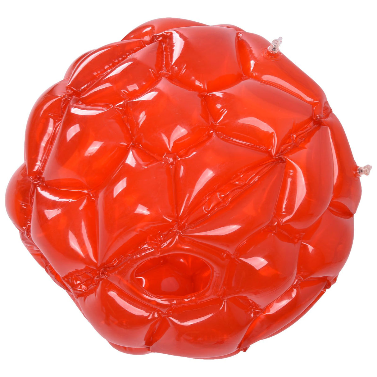 Inflatable Bumper Ball 23.6inch Foldable Portable Body Bubble Ball for Family Gathering Games Barbecues Birthdays