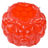 Inflatable Bumper Ball 23.6inch Foldable Portable Body Bubble Ball for Family Gathering Games Barbecues Birthdays - Top-Down View