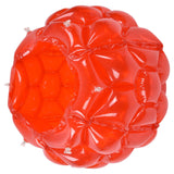 Inflatable Bumper Ball 23.6inch Foldable Portable Body Bubble Ball for Family Gathering Games Barbecues Birthdays - 45-Degree Angle