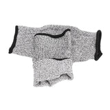 2pcs Cut Resistant Sleeves Professional Level 5 Protection Safety Arm Guard for Garden Kitchen 20cm/7.9in - Top-Down View