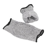 2pcs Cut Resistant Sleeves Professional Level 5 Protection Safety Arm Guard for Garden Kitchen 20cm/7.9in