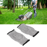 2pcs Cut Resistant Sleeves Professional Level 5 Protection Safety Arm Guard for Garden Kitchen 20cm/7.9in