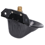 Sheep Water Bowl Stainless Steel Copper Valve Touch Switch Thickened Automatic Goats Drinking Waterer for Farm - Front View