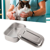 Stainless Steel Needle Box Veterinary Needle Cooking Needle Box Acupuncture Box Veterinary Supplies Equipment - Extra Image