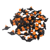 50pcs Drip Irrigation Valve 4/7mm Outer Diameter 6mm/0.2in Drip Irrigation Switching Valve for Irrigation System