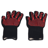 800 ℃ Heat Resistant Gloves Washable Insulation Fireproof Gloves for Outdoor BBQ Grilling