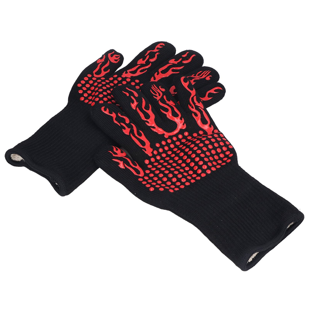 800 ℃ Heat Resistant Gloves Washable Insulation Fireproof Gloves for Outdoor BBQ Grilling