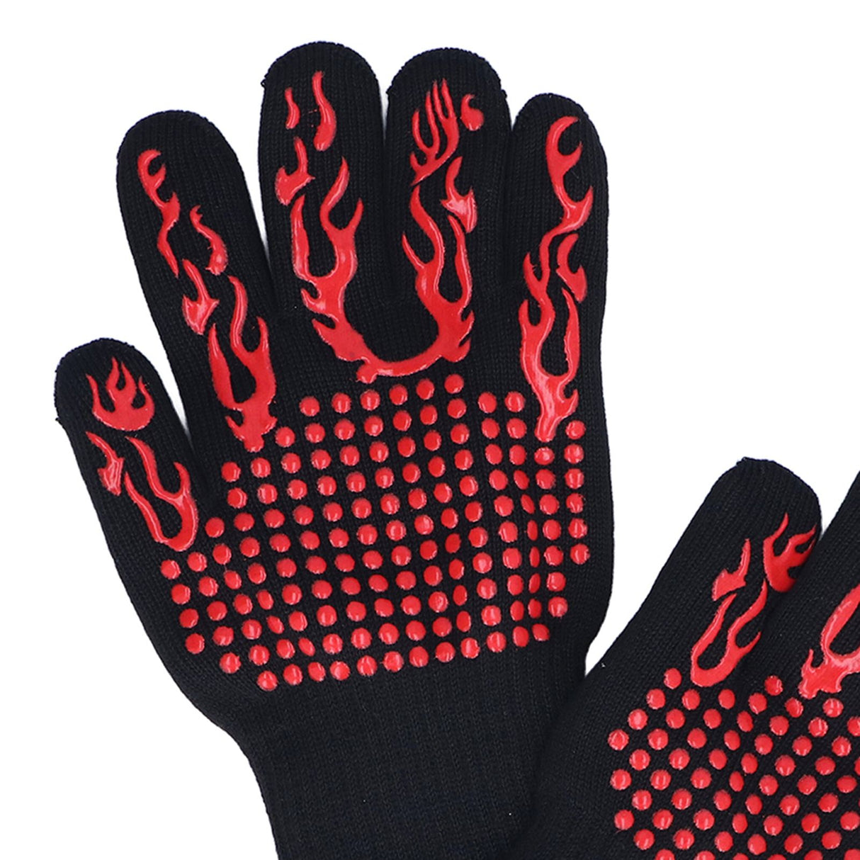 800 ℃ Heat Resistant Gloves Washable Insulation Fireproof Gloves for Outdoor BBQ Grilling