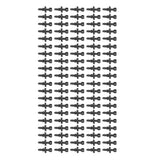 100Pcs 4/7mm Hose Micro Barbed End Plugs Irrigation Fitting Kit for Gardens Landscaping Lawns