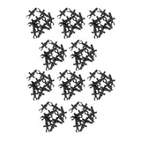100Pcs 4/7mm Hose Micro Barbed End Plugs Irrigation Fitting Kit for Gardens Landscaping Lawns