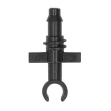 100Pcs 4/7mm Hose Micro Barbed End Plugs Irrigation Fitting Kit for Gardens Landscaping Lawns