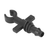 100Pcs 4/7mm Hose Micro Barbed End Plugs Irrigation Fitting Kit for Gardens Landscaping Lawns