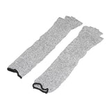 Arm Guard 45cm Tear Resistance Anti Cutting Level 5 Protection Safety Protective Sleeves for Garden Kitchen