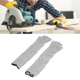 Arm Guard 45cm Tear Resistance Anti Cutting Level 5 Protection Safety Protective Sleeves for Garden Kitchen