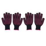 2 Pairs Cut Resistant Gloves Kitchen Gardening Safety Protection Tool for Wood CarvingPink 25cm
