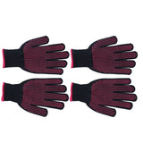 2 Pairs Cut Resistant Gloves Kitchen Gardening Safety Protection Tool for Wood CarvingPink 25cm