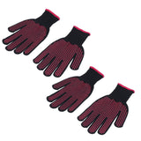 2 Pairs Cut Resistant Gloves Kitchen Gardening Safety Protection Tool for Wood CarvingPink 25cm - Low Angle