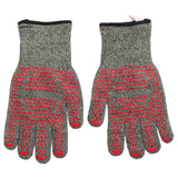 Heat Resistant Gloves Aramid Silicone Cotton BBQ Grill Oven Mitts 500℃ High Temperature Resistance 30cm - Front View