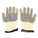 BBQ Grill Gloves 800℃ Heat Resistant Insulating Open Fire Proof Professional for Firepit Oven