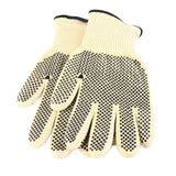 BBQ Grill Gloves 800℃ Heat Resistant Insulating Open Fire Proof Professional for Firepit Oven - Close-Up Angle