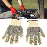 BBQ Grill Gloves 800℃ Heat Resistant Insulating Open Fire Proof Professional for Firepit Oven