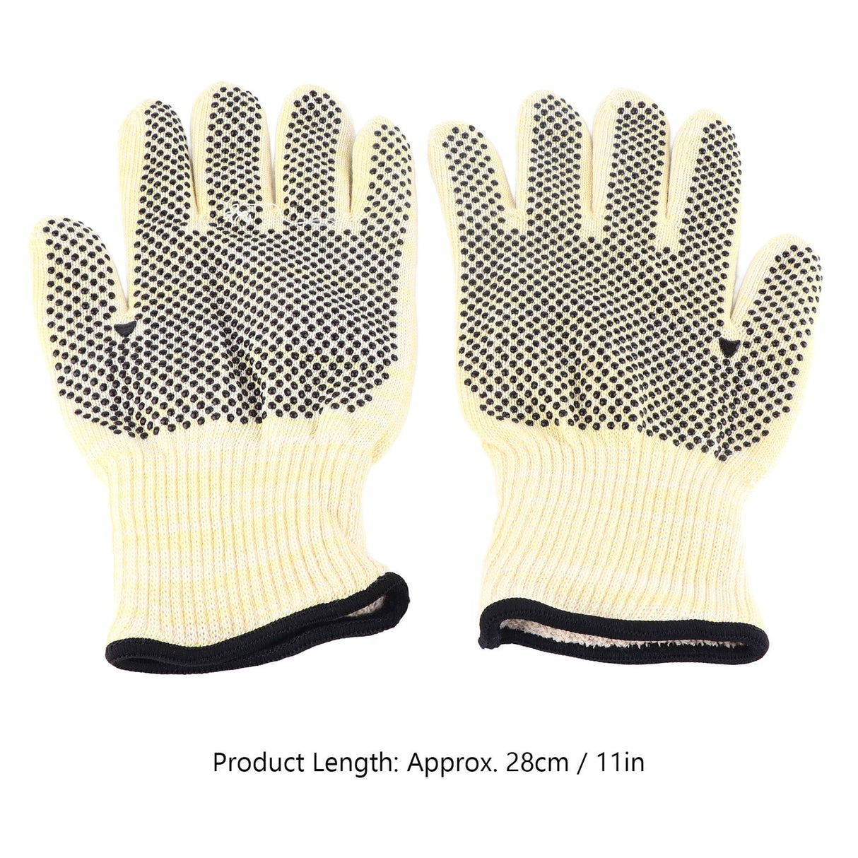 BBQ Grill Gloves 800℃ Heat Resistant Insulating Open Fire Proof Professional for Firepit Oven