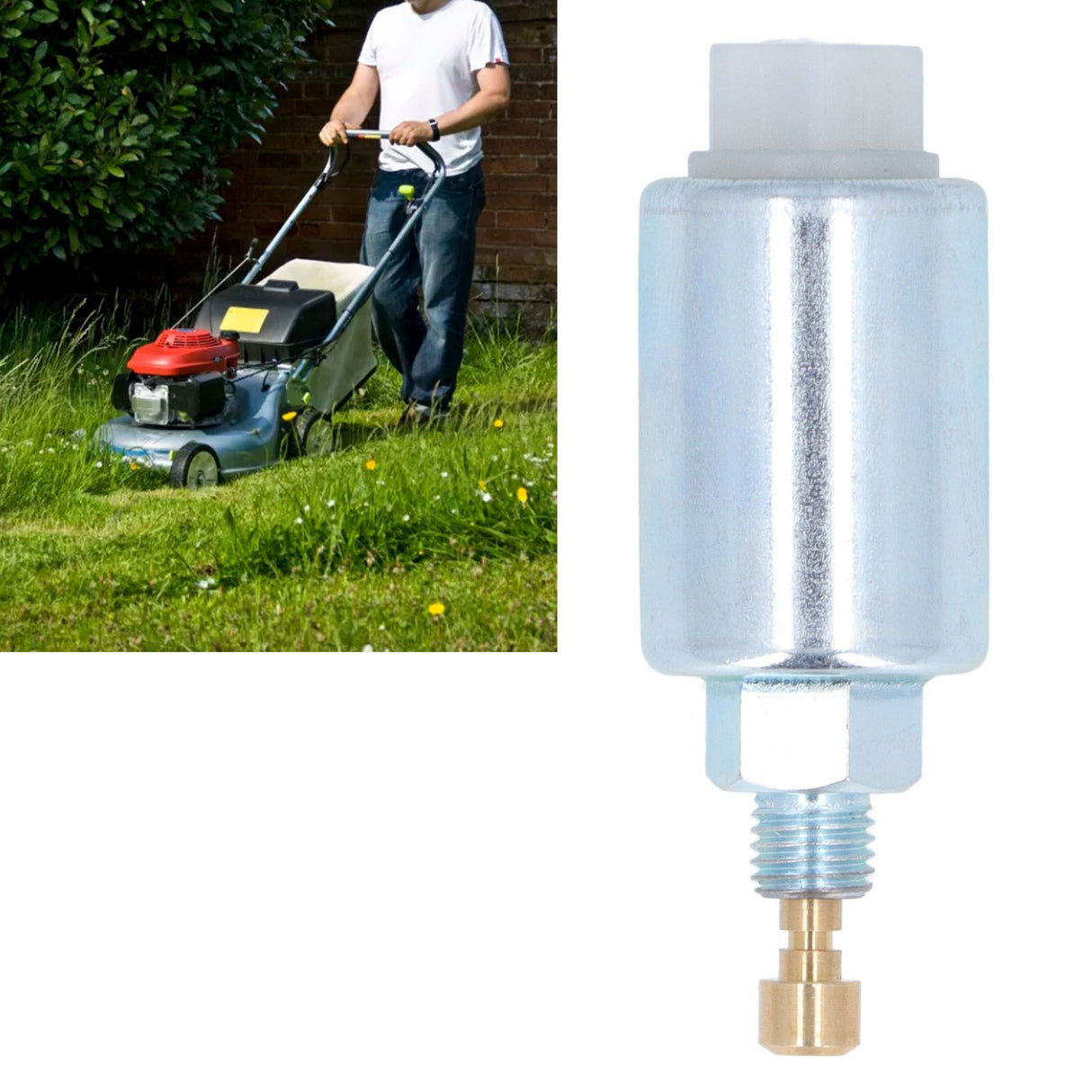 Fuel Cut Off Solenoid Lawn Mower Solenoid Valve Garden Lawn Mower Accessories for 798779 799115 40H777 40G777