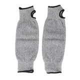 Cut Resistant Arm Sleeves HPPE Protective Safety Arm Guard for Gardening Wood Carving 36cm