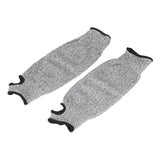 Cut Resistant Arm Sleeves HPPE Protective Safety Arm Guard for Gardening Wood Carving 36cm