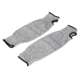 Cut Resistant Arm Sleeves HPPE Protective Safety Arm Guard for Gardening Wood Carving 36cm