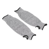 Cut Resistant Arm Sleeves HPPE Protective Safety Arm Guard for Gardening Wood Carving 36cm - Extra Image