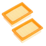 2Pcs Air Filter 4203 141 0301/4203 007 1028 for STIHL Backpack Blower BR320 BR340 BR380 BR400