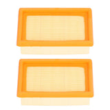 2Pcs Air Filter 4203 141 0301/4203 007 1028 for STIHL Backpack Blower BR320 BR340 BR380 BR400