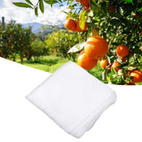 Plant Net Cover White Polyethylene 3x3 Meters Waterproof Good Permeability Breathability Bird Barrier Netting Mesh