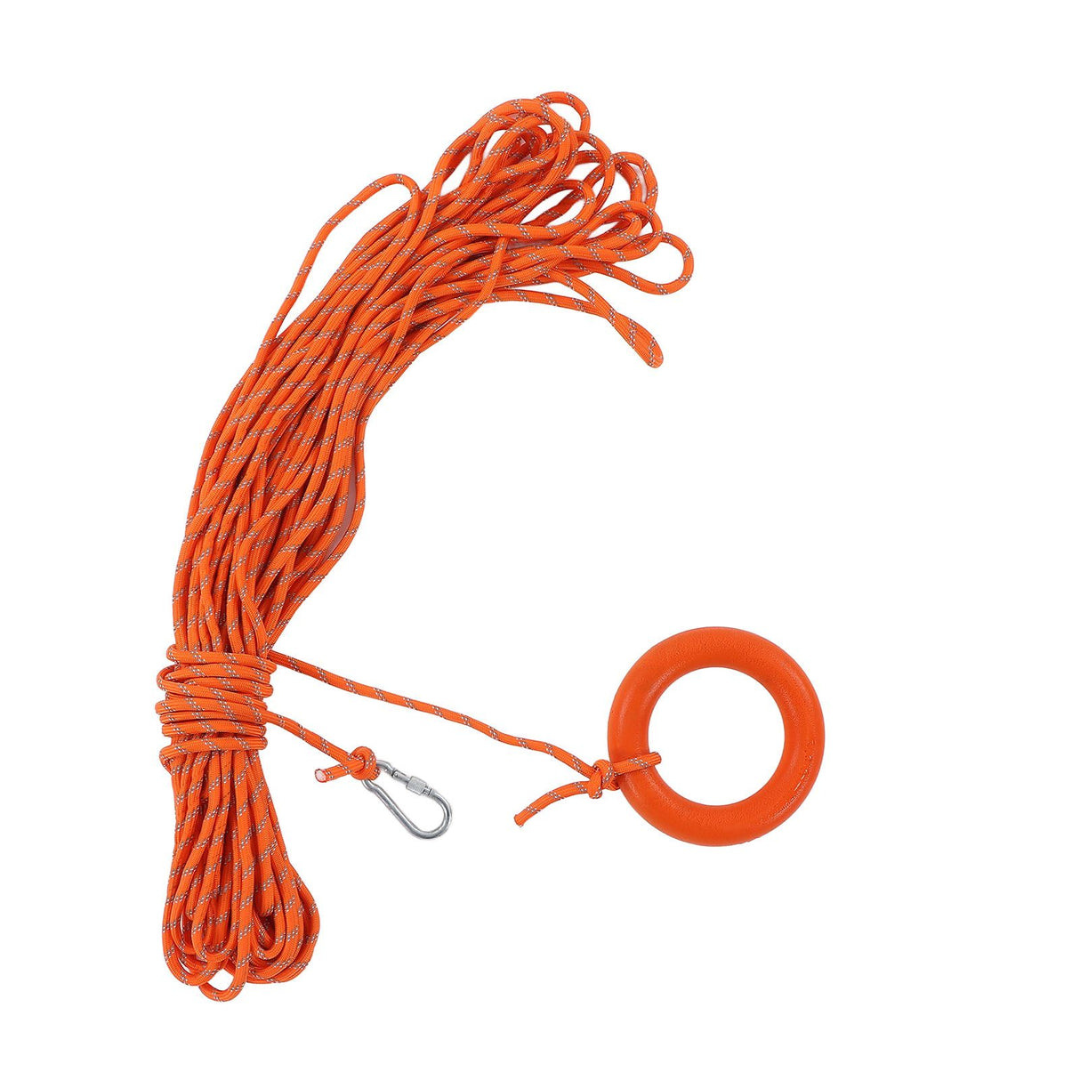 Floating Lifesaving Rope 30meter Outdoor Professional Reflective Floatable Throwing Rope Lifeguard for Swimming Boating