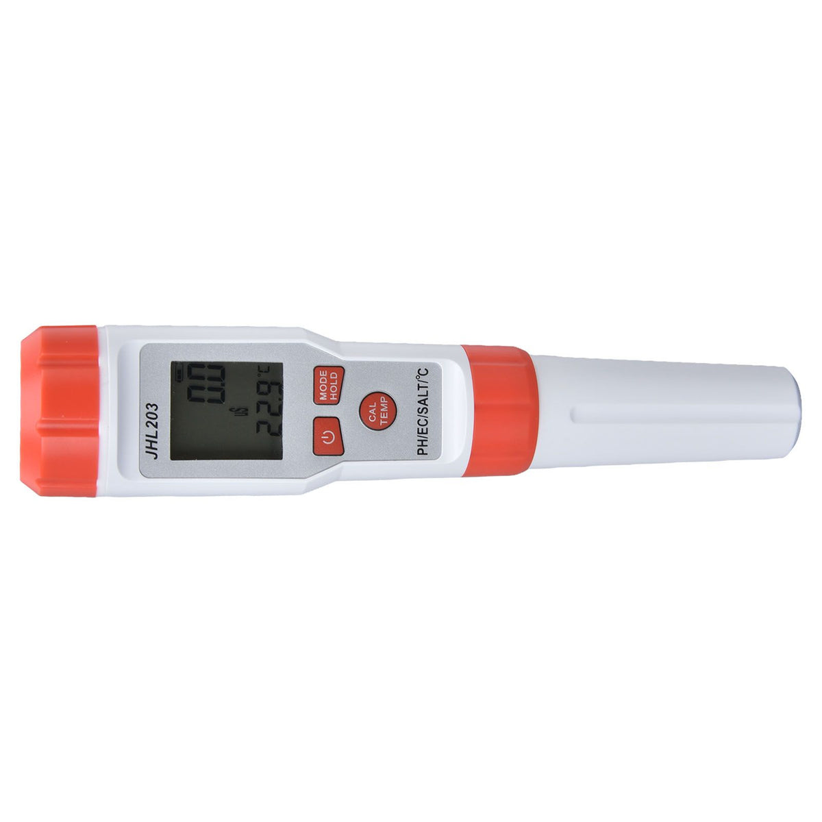 PH Tester 4 in 1 Portable Automatic Recognition Temperature Compensation Accurate Widely Used EC Meter for PH EC SALT