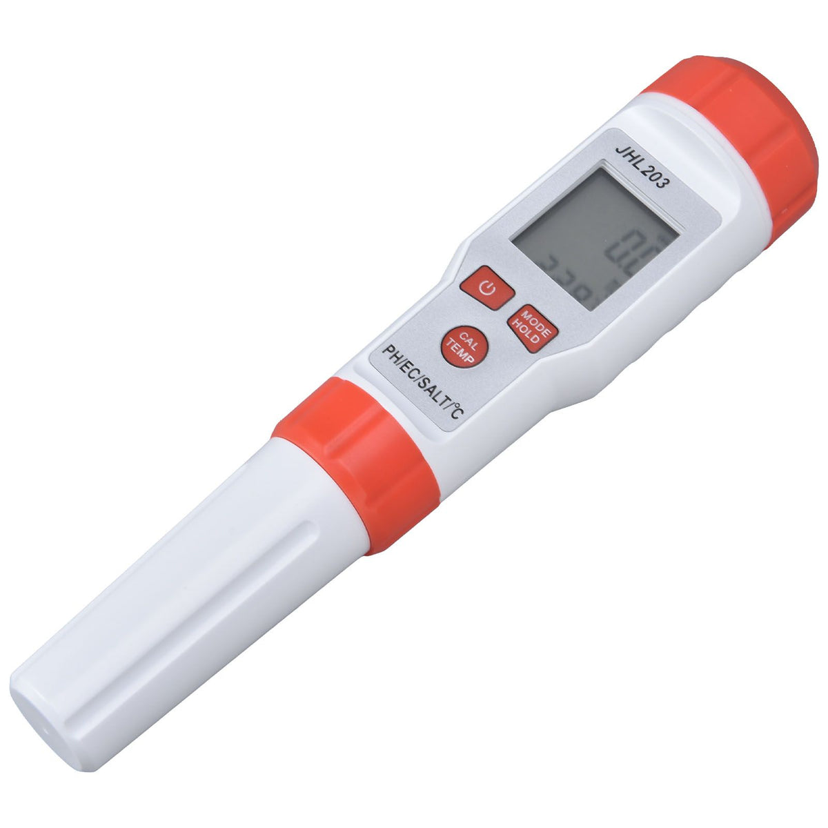 PH Tester 4 in 1 Portable Automatic Recognition Temperature Compensation Accurate Widely Used EC Meter for PH EC SALT